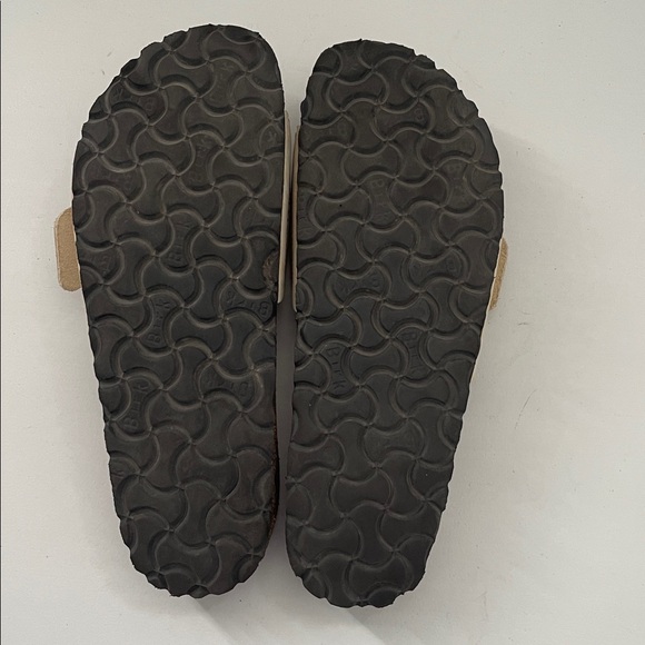 BIRKENSTOCK Madrid Big Buckle Nubuck Leather Nutral Ecru Women's Size 38 US 7 - Picture 6 of 6